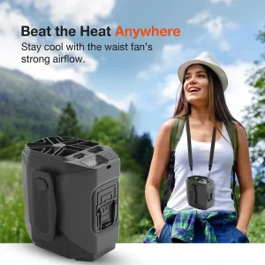Portable Waist Fan Rechargeable